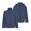 Herenjas Keld Navy Showerproof | Barbour