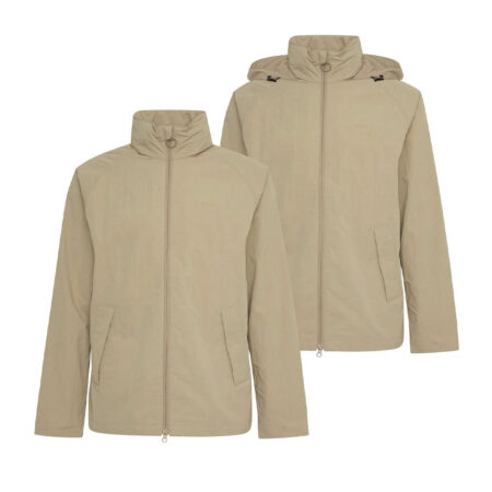 Herenjas Keld Washed Stone Showerproof | Barbour