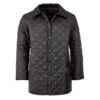 Herenjas Liddesdale Quilt Black | Barbour