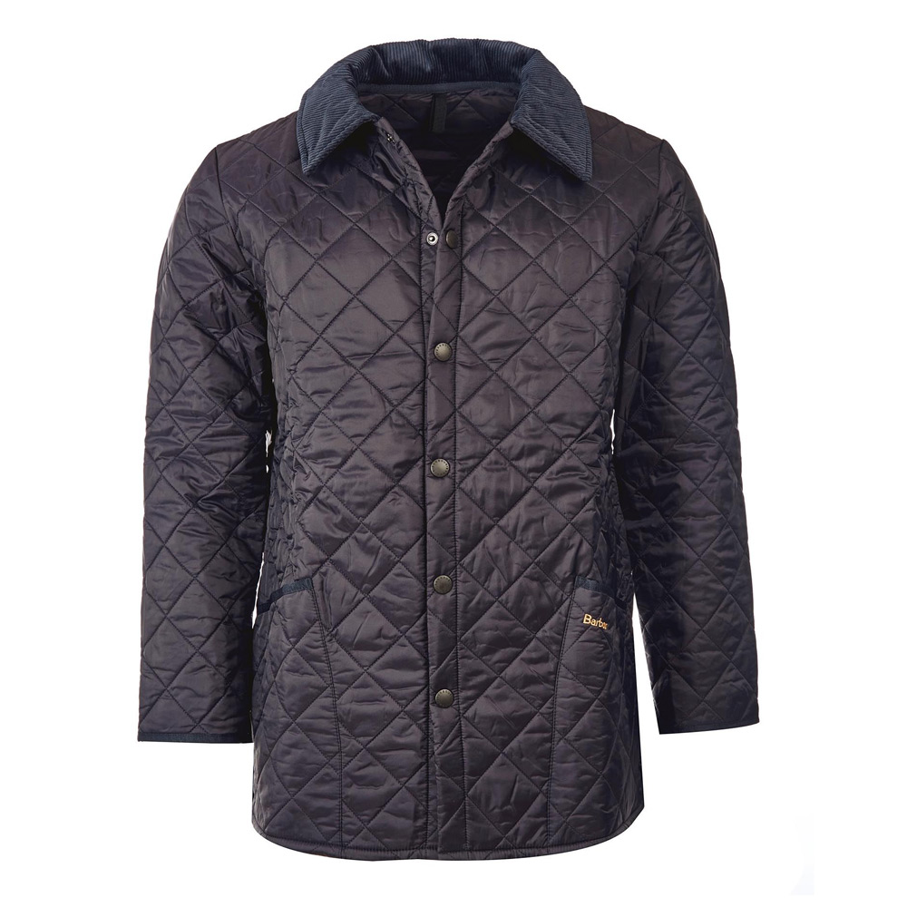 Herenjas Liddesdale Quilt Navy | Barbour