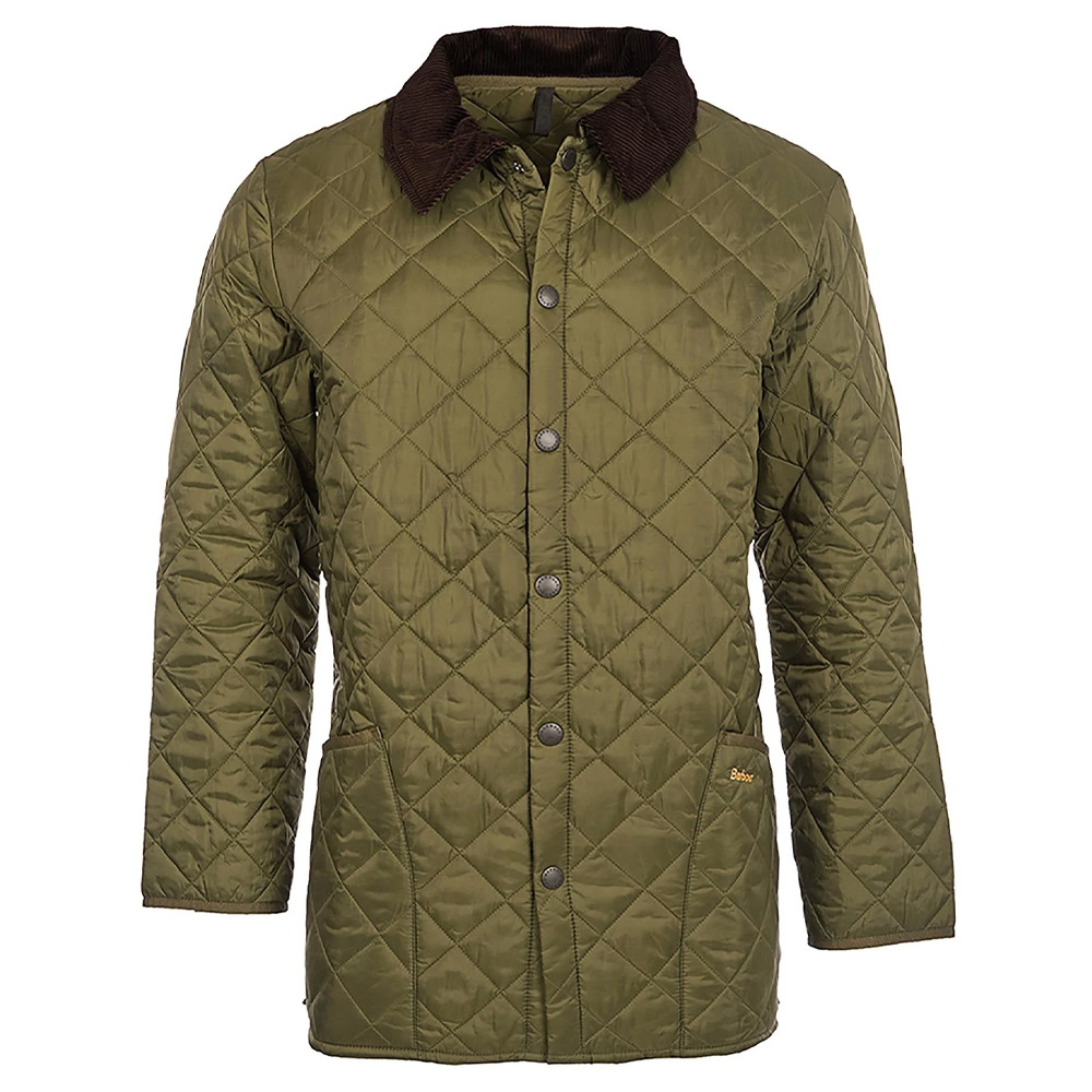 Herenjas Liddesdale Quilt Olive | Barbour