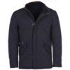 Herenjas Powell Quilt Navy | Barbour