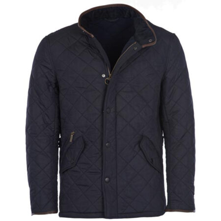 Herenjas Powell Quilt Navy | Barbour