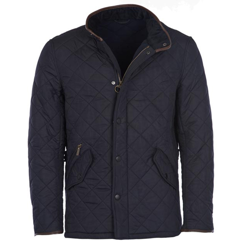 Herenjas Powell Quilt Navy | Barbour