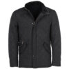 Herenjas Powell Quilt Zwart | Barbour