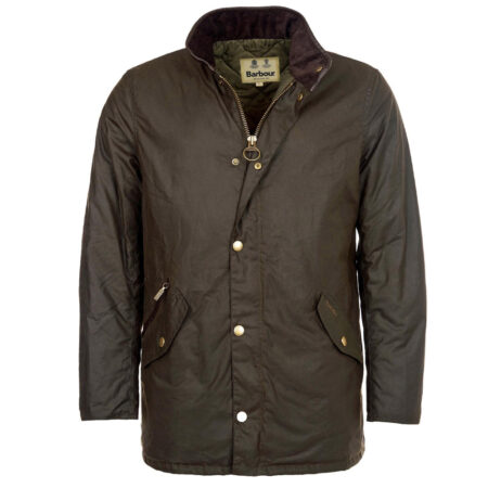 Herenjas Prestbury waxjacket Olive | Barbour