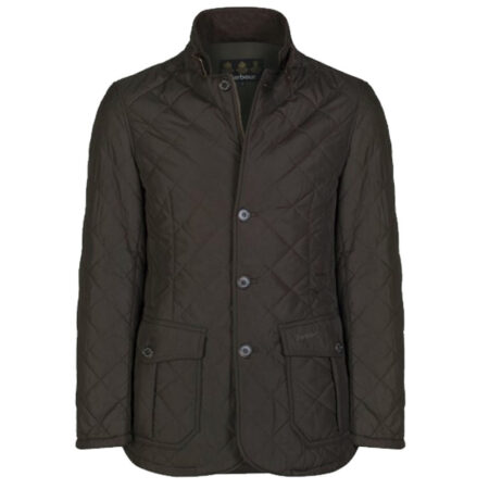 Herenjas Quilted Lutz Olive | Barbour