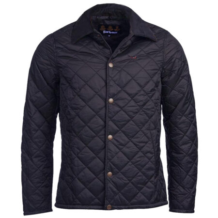 Herenjas Saltcoats Quilt Navy | Barbour