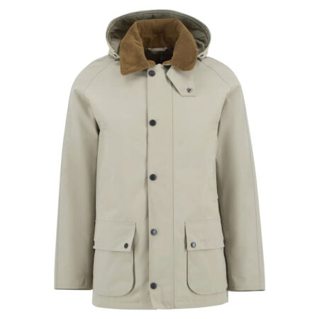 Herenjas Winter Ashby Waterproof Washed Stone | Barbour