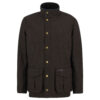 Herenjas Wol Hereford Tweed Rustic Brown | Barbour
