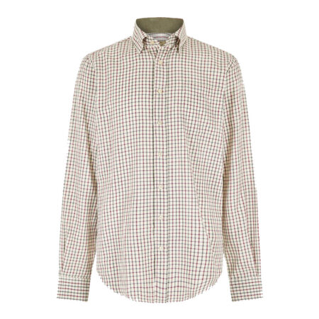 Herenshirt Connell Dark Pebble | Dubarry