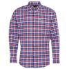 Herenshirt Country Check 15 regular fit Rich red | Barbour