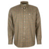 Herenshirt Henderson Thermo Weave Olive | Barbour