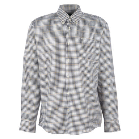 Herenshirt Henderson Thermo Weave Whisper white | Barbour