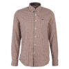 Herenshirt Padshaw Tailored fit Ecru | Barbour
