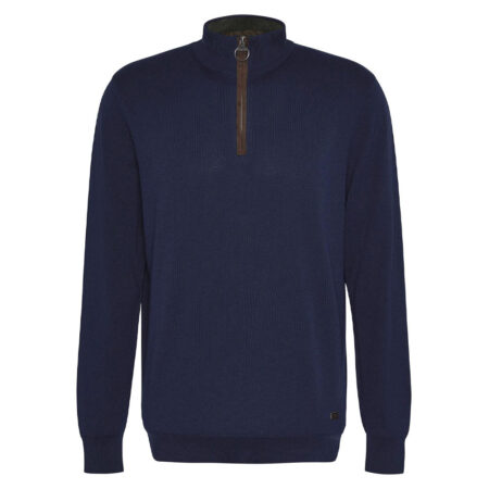 Herentrui Bayfield Half Zip Navy | Barbour