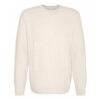 Herentrui Casey Cable Crew Whisper White | Barbour