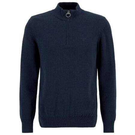Herentrui Cotton half zip Navy | Barbour