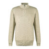 Herentrui Cotton half zip washed stone | Barbour