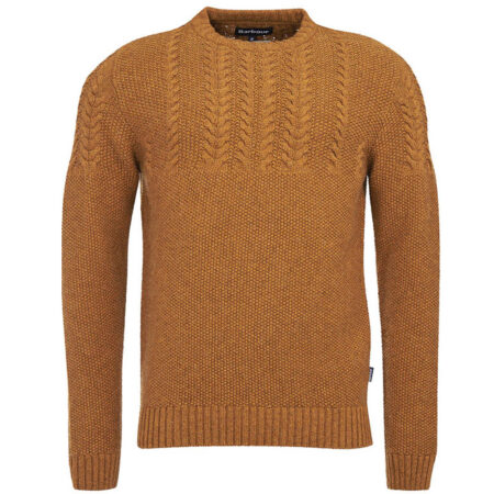 Herentrui Craster Crew Antique Goud | Barbour