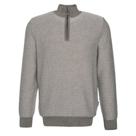 Herentrui Dunstan Half Zip Dusty Green | Barbour