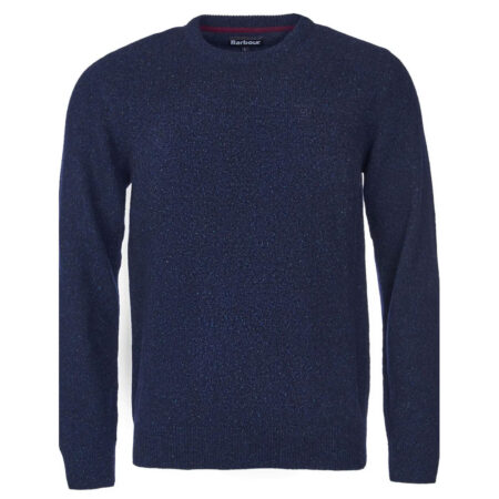 Herentrui Essential Tisbury Crew Navy | Barbour