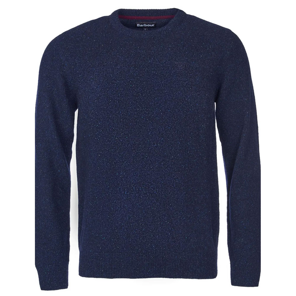Herentrui Essential Tisbury Crew Navy | Barbour