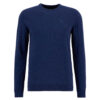 Herentrui Essential lambswool crew neck deep blue | Barbour