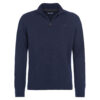 Herentrui Essential lambswool half zip navy | Barbour