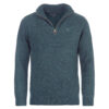 Herentrui Essential lambswool half zip seaweed | Barbour
