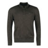 Herentrui Firle Half Zip Olive Marl | Barbour
