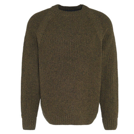 Herentrui Gansey Crew Neck Sage | Barbour