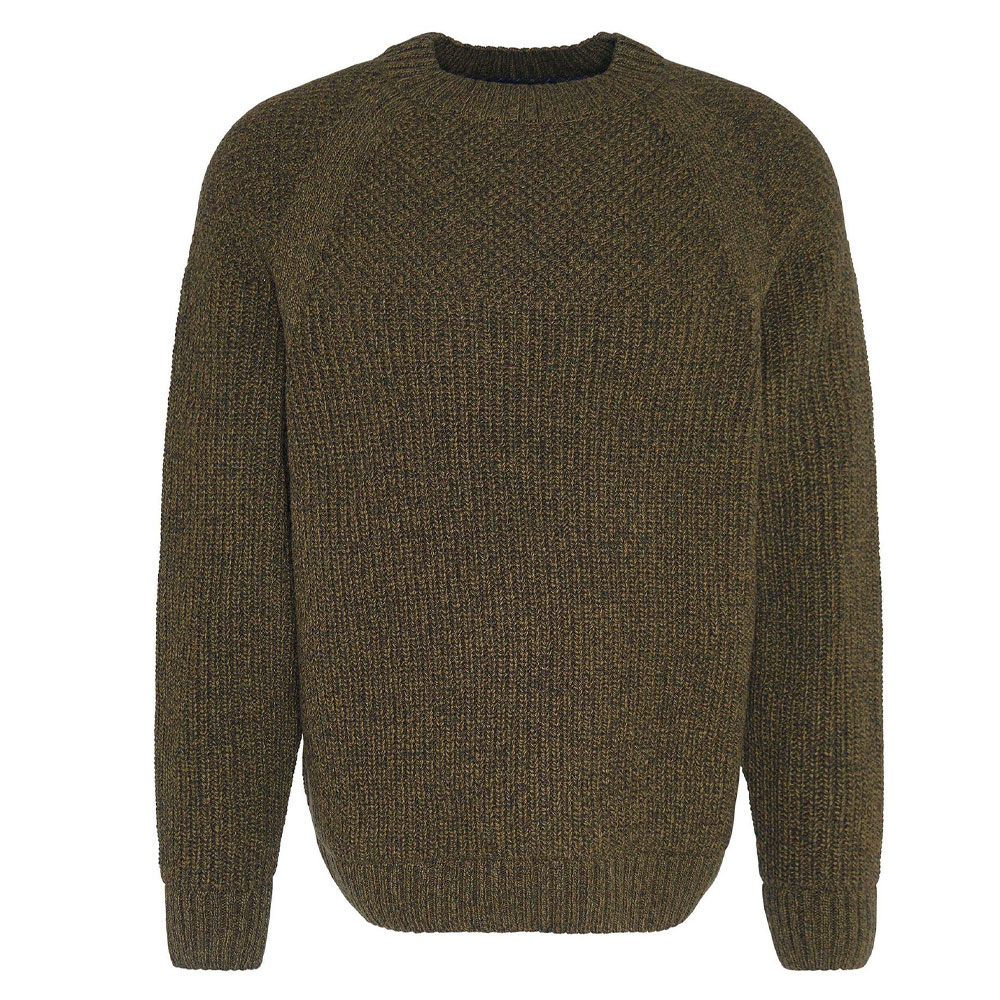 Herentrui Gansey Crew Neck Sage | Barbour