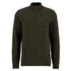 Herentrui Holden half zip Olive Marl | Barbour