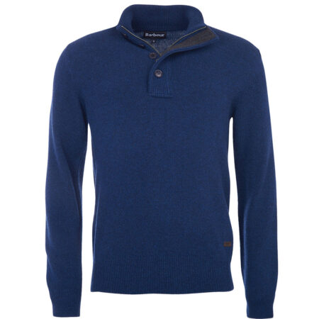 Herentrui Patch Half Zip Deep blue | Barbour