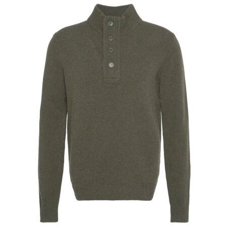 Herentrui Patch Half Zip Seaweed | Barbour