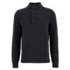 Herentrui Patch Half Zip charcoal | Barbour
