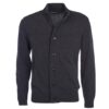 Herentrui Patch Zip Through charcoal Marl | Barbour