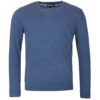 Herentrui Pima Cotton V-neck DK Chambray | Barbour