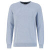 Herentrui Pima cotton crew neck Blue Haze | Barbour