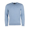 Herentrui Pima cotton crew neck Dk Chambray | Barbour