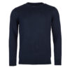Herentrui Pima cotton crew neck Navy | Barbour