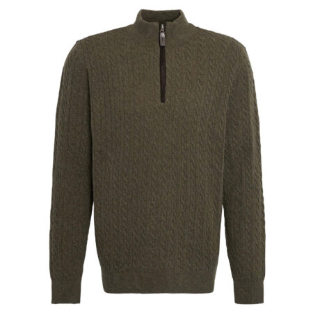 Herentrui Ramsden Half Zip Ivy Green | Barbour