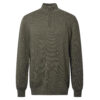 Herentrui Whitfield Half Zip Olive | Barbour