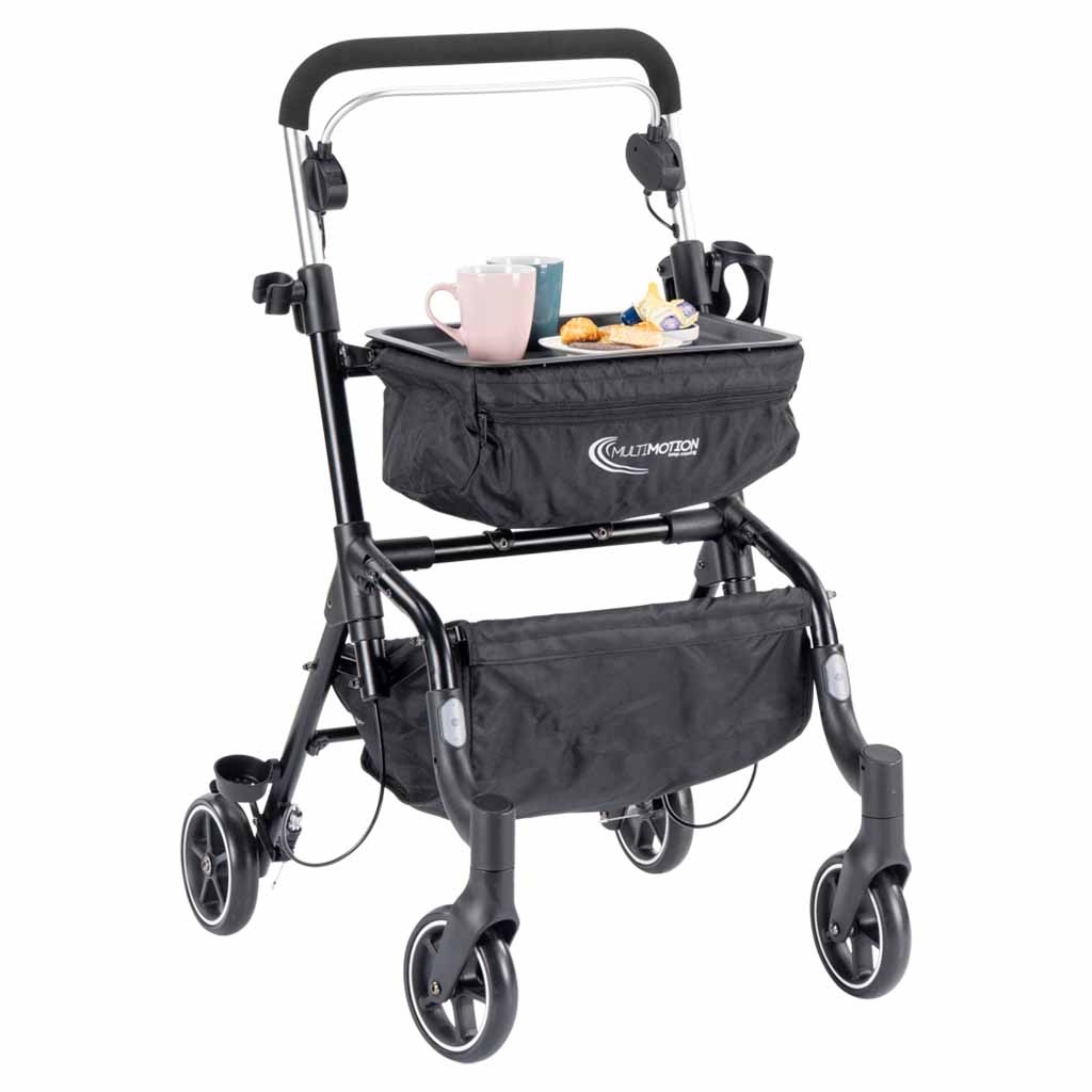 Home binnen rollator | Kies uw kleur : Zwart | MultiMotion | MultiMotion