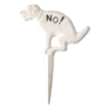 Hondenbordje wit no / Esschert Design | Esschert Design