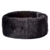 Hoofdband imitatiebont zwart | Dubarry