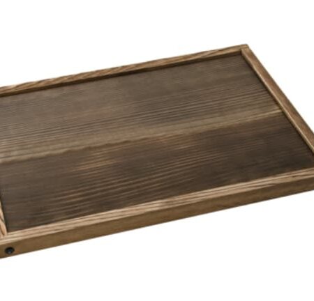 Houten Basis voor Konro Grill - Natuurlijk Design - 35.1 x 25 x 2cm | Tokyo Design Studio
