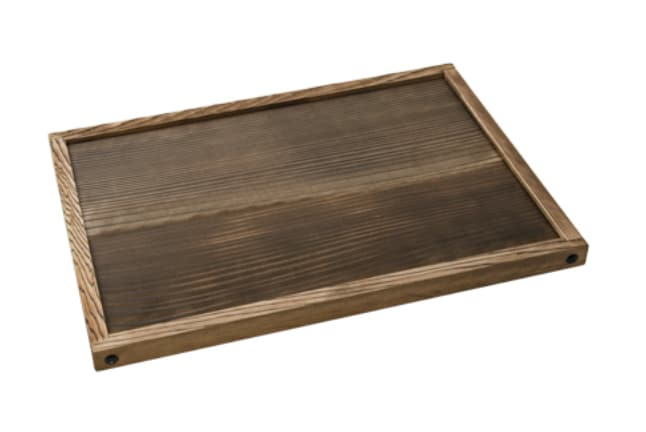 Houten Basis voor Konro Grill - Natuurlijk Design - 35.1 x 25 x 2cm | Tokyo Design Studio