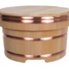 Houten Edobitsu Rijsthouder - Tokyo Design Keuken - 30 x 18.5 cm | Tokyo Design Studio